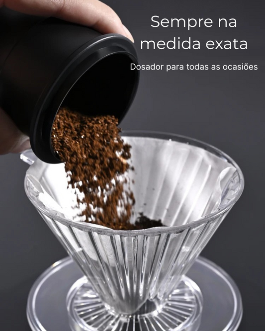 Copo dosador de café