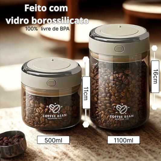 Recipiente Hermético de Vidro - Linha Premium