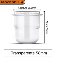 Copo dosador de café