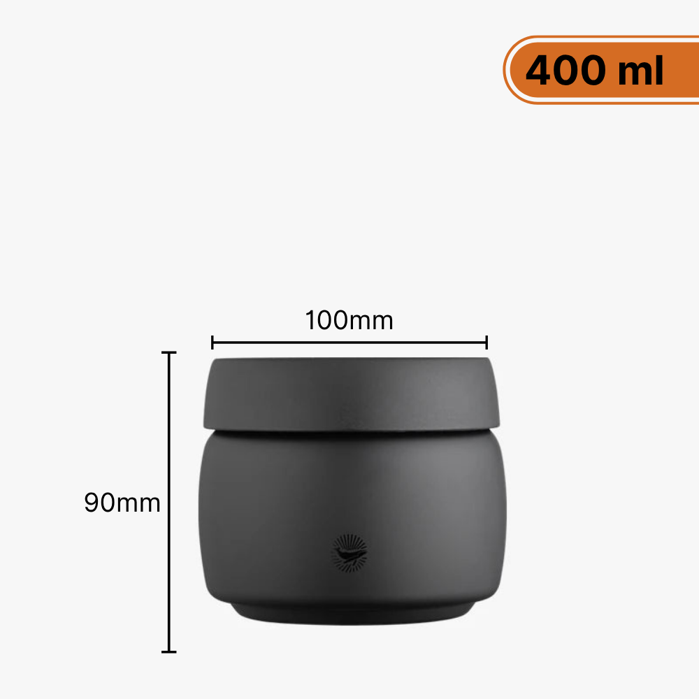 Pote hermético em aço inox