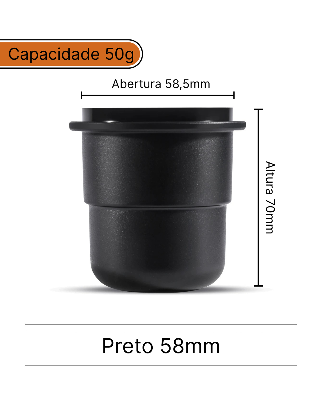 Copo dosador de café