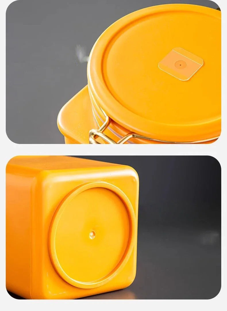 Pote de Armazenamento Premium para Café com Válvula Unidirecional