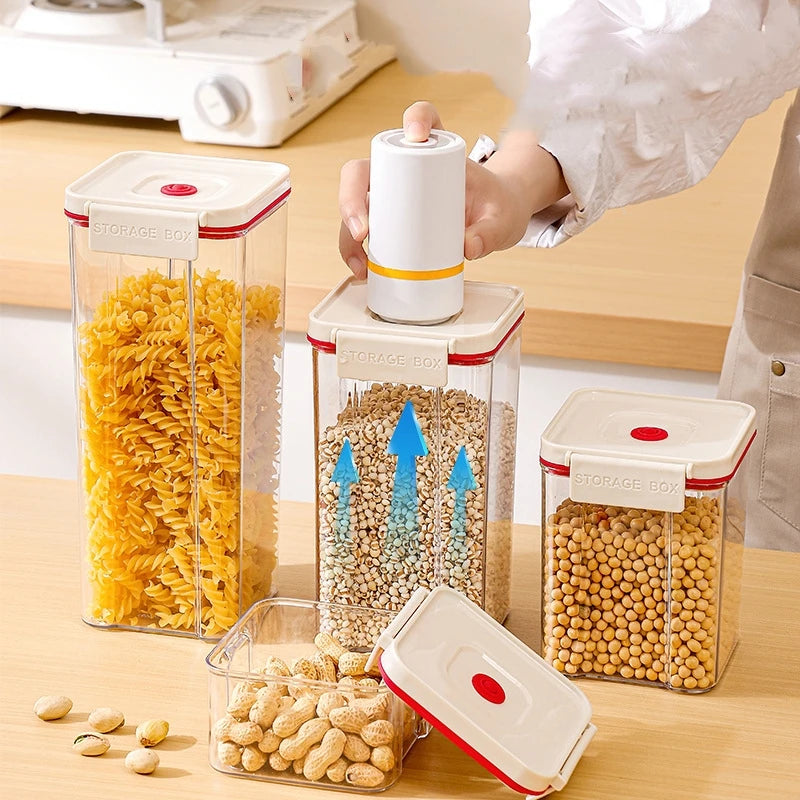 Recipiente hermético a vácuo | Bomba elétrica