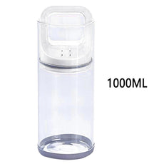 Recipiente hermético de vidro com alça