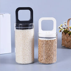 Recipiente hermético de vidro com alça